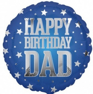 Trophy Balloon Dad Gift Post