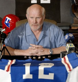 Terry Bradshaw as QB was a no brainer. Four Super Bowl rings, NFL and
