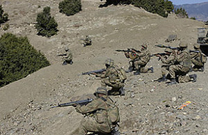 naveed sultan ap pakistani army troops take positions near a