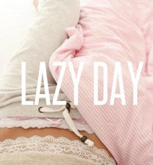 lazy day quotes day pink bed dream sleep blanket lazy pajamas
