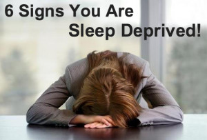 Sleep is a vital function and here are some warning signals that you ...