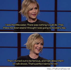 Jennifer Lawrence Funny Quote