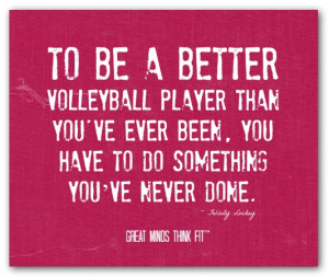 Volleyball Motivational Quote