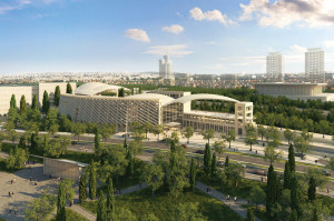 moshe safdie's proposal for the national library of israel posits an ...