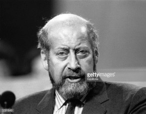 Clement Freud at the Liberal Party conference in Harrogate.