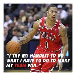 Basketball Motivational Quotes , Derrick Rose Wallpaper , Derrick Rose ...