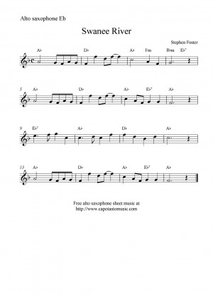 Pokemon Alto Sax Sheet Music