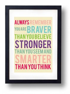 ... robin-quote-nursery-decor Stronger, Baby Boys, Inspirational Quotes