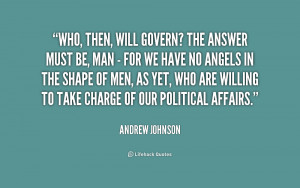 Quotes by Andrew Johnson