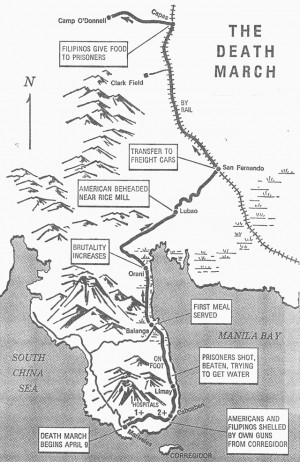 Mapa que muestra la ruta seguida