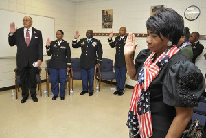 ROTC’s Hall of Fame. From left, they are Col. Albert Gardner, Col ...