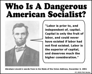 Are Bernie Sanders and Abraham Lincoln both socialists?