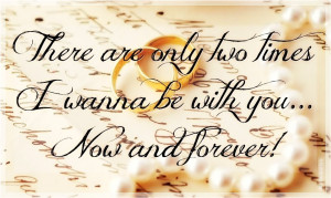 wanna be with you forever quotes