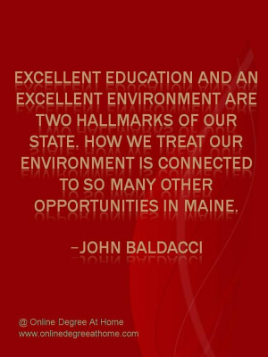 ... John Baldacci #Quotesabouteducationandsuccess #