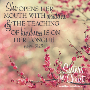 SIL Sisters in Christ: What Does it Mean to Be a Godly Woman? Week Two ...