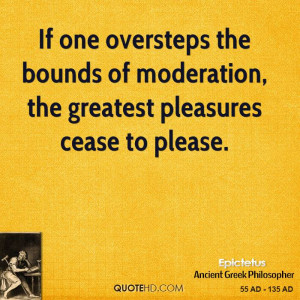 Quotes About Moderation