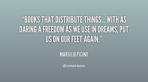 Books that distribute things... with as daring a freedom as we use in ...