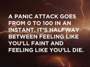 ... Living With Anxiety... this quote is so true. It's a horrible feeling