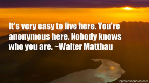 Favorite Walter Matthau Quotes