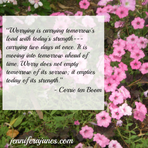 Wisdom from Corrie ten Boom - Week 2 - jenniferajanes.com