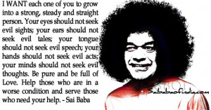 Quote by Sri Sathya Sai Baba