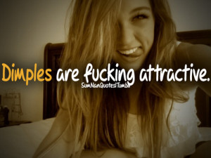 Girl Cute Dimples Sexy Sumnanquotes Inspiring Picture On Favim Picture