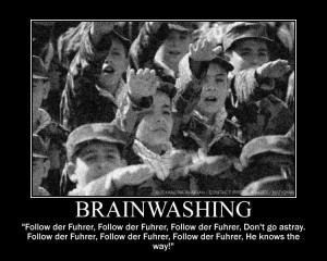 The puppies had been brainwashed to follow Napoleon(i.e Stalin ...