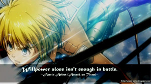 Armin Artlert Attack on Titan Quotes