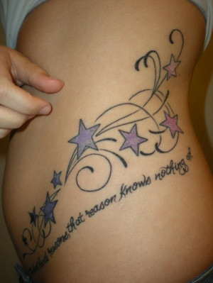 Tattoo, Quotes Tattoo, Tattoo Quotes, Matching Tattoo, Stars Side ...