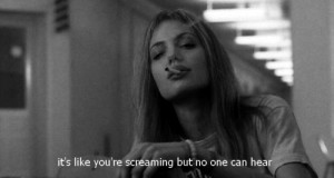... cigarette, girl, girl interrupted, interrupted, screaming, smoke, text