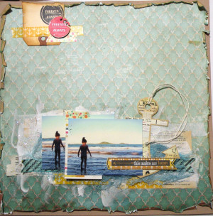 Layout: New Unchartered Waters by Glitz Design