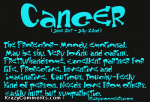 cancer zodiac