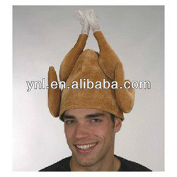 Funny Turkey Hat Chef Thanksgiving Tailgate Party Adult Halloween ...