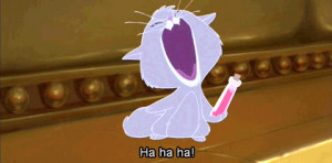 ... emperors new groove ha ha ha mad scientist mad science animated GIF