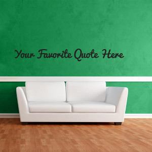 custom quote wall decal $ 35 00 don t see your favorite quote type it ...