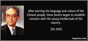 After learning the language and culture of the Chinese people, these ...
