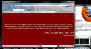 Mozilla Easter Egg - Firefox Quote from the Book of Mozilla (8:10)