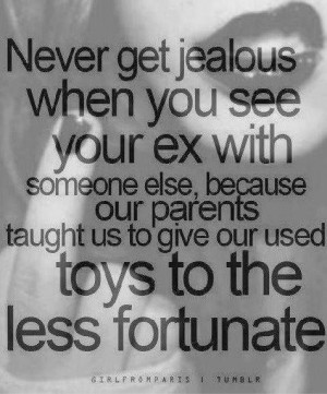 share used toys ex less fortunate jealousy