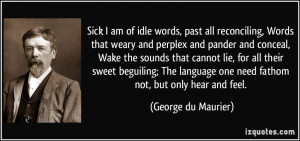 More George du Maurier Quotes