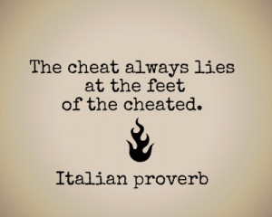 QUOTES ON CHEATING