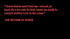 Lorien Legacies book #5 teaser quote. This one HAS to be Ella, I swear ...