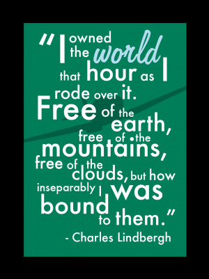 Charles Lindbergh Quotes