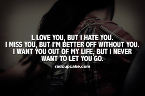 Love Hate Relationship Quotes And Sayings Hate love relationship ...