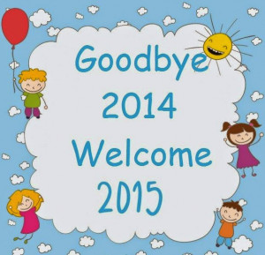 Goodbye 2014 Welcome 2015 HD Greetings Wallpapers Pictures