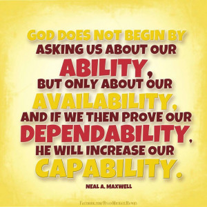 Ability and availability