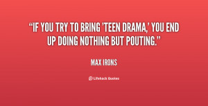 life drama quotes