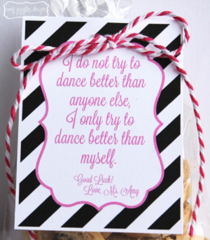 Dance Competition Quotes Dance competition good luck