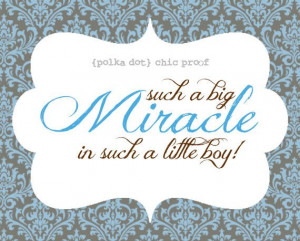 our true little miracle