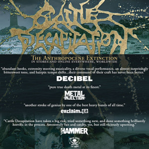 CATTLE DECAPITATION: The Anthropocene Extinction Full-Length Out TODAY ...