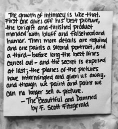beautiful and damned f scott fitzgerald white paper quotes more quotes ...